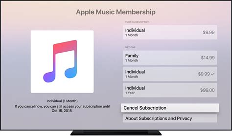 how to cancel apple music subscription on pc