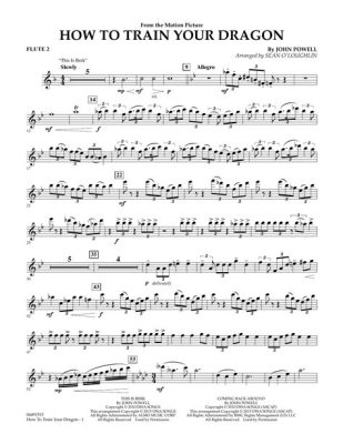 How to Train Your Dragon: The Flute Sheet Music Journey